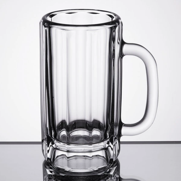 Libbey 5020 16 Oz. Paneled Beer Mug - 12/Case - Image 2
