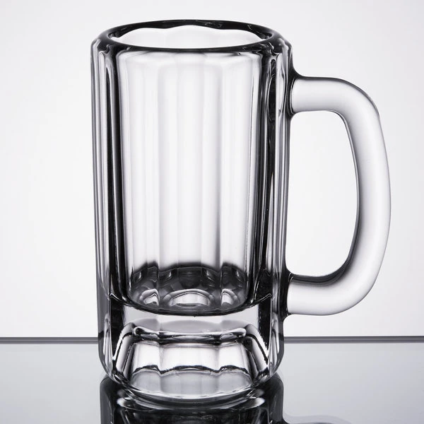 Libbey 5016 12 Oz. Paneled Beer Mug - 12/Case - Image 2