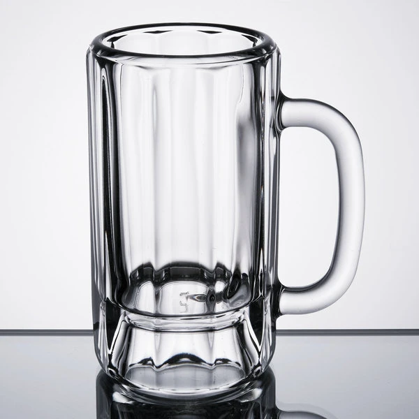 Libbey 5018 14 Oz. Paneled Beer Mug - 12/Case - Image 2