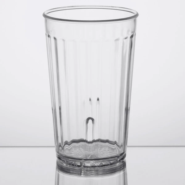 GET Enterprises GET 8812-1-CL Spektrum 12 Oz. Clear Customizable SAN Plastic Tumbler - 72/Case - Image 2