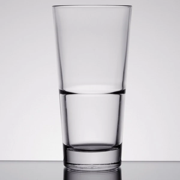 Libbey 15717 Endeavor 20 Oz. Customizable Stackable Cooler Glass - 12/Case - Image 2