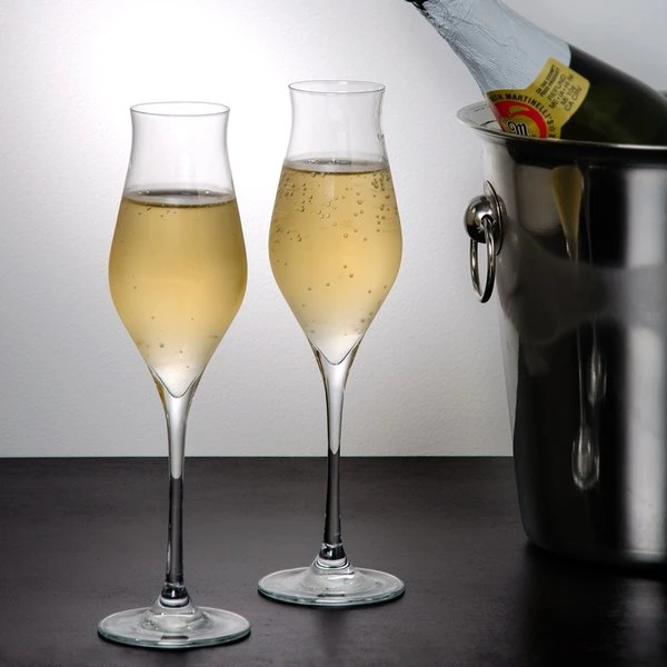 Stolzle 2240029T Assorted Specialty 7.75 Oz. Flute Glass - 6/Pack