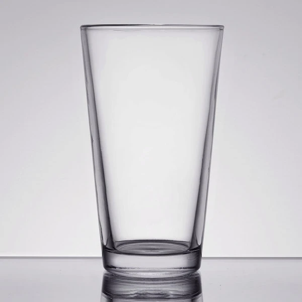 Anchor Hocking 16 Oz. Rim Tempered Mixing Glass / Pint Glass - 24/Case - Image 2