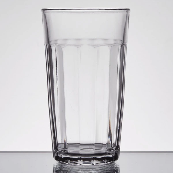 Anchor Hocking 7637U Ribware Paneled 12 Oz. Iced Tea Beverage Glass - 36/Case - Image 2