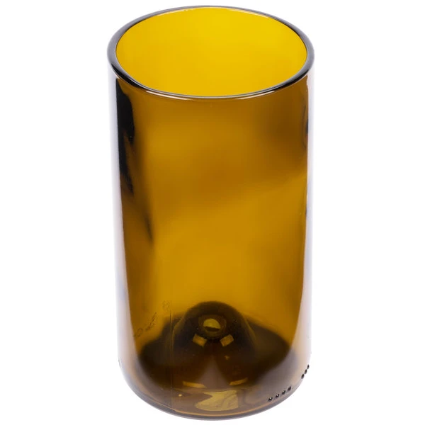 Arcoroc FJ062 16 Oz. Customizable Amber Wine Bottle Tumbler By Arc Cardinal - 12/Case - Image 3