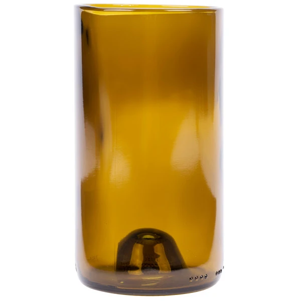 Arcoroc FJ062 16 Oz. Customizable Amber Wine Bottle Tumbler By Arc Cardinal - 12/Case - Image 2