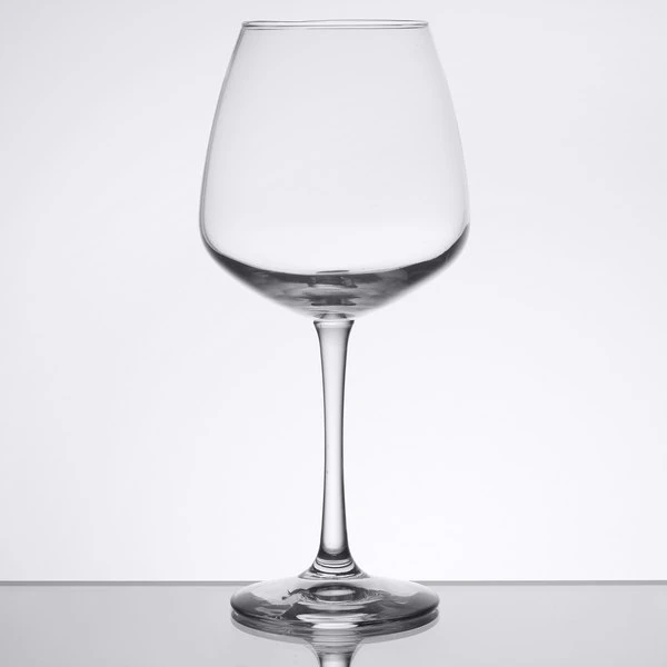 Libbey 7515 Vina 18.25 Oz. Customizable Diamond Balloon Wine Glass - 12/Case - Image 2