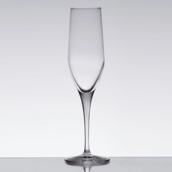 Stolzle 1470007T Exquisit 6.25 Oz. Flute Glass - 6/Pack - Image 2