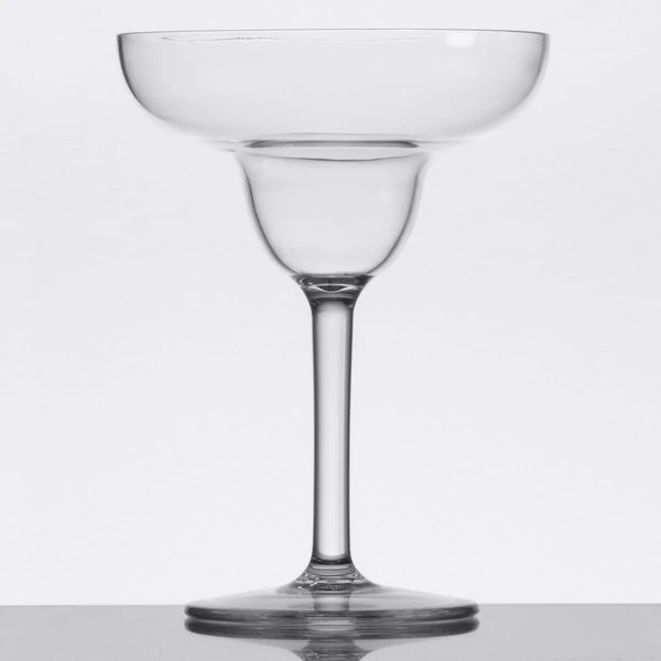 Thunder Group PLTHMR009C 9 Oz. Plastic Margarita Glass - Image 2