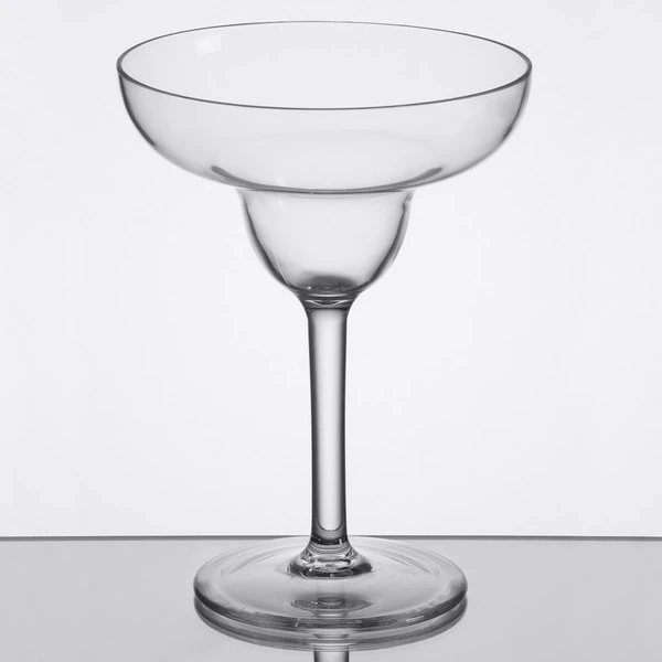 Thunder Group PLTHMR009C 9 Oz. Plastic Margarita Glass - Image 3