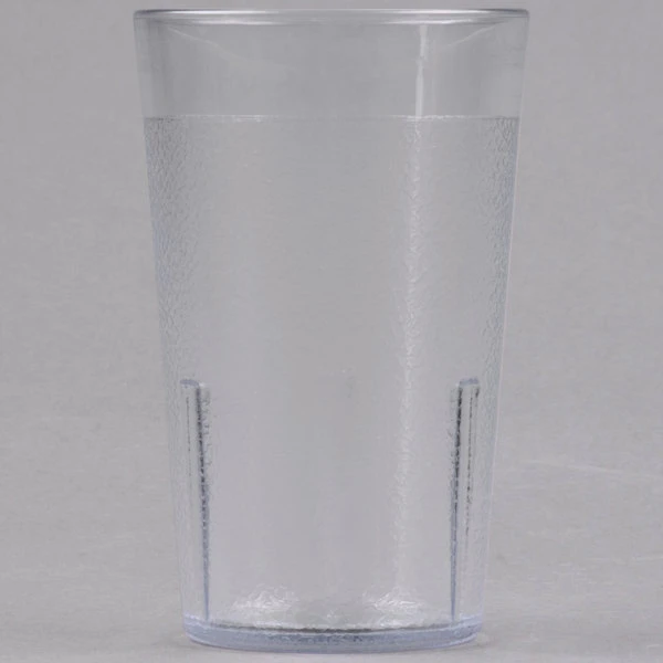 Cambro 500P152 Colorware 5.2 Oz. Clear Customizable SAN Plastic Tumbler - 6/Pack - Image 2