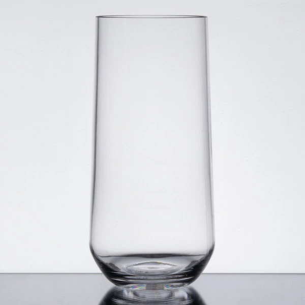 GET Enterprises GET SW-1469-CL Via 16 Oz. Customizable Tritan Plastic Beverage Glass - 24/Case - Image 2