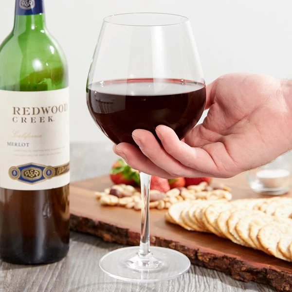 Stolzle 1470000T Exquisit 22 Oz. Burgundy Wine Glass - 6/Pack - Image 5