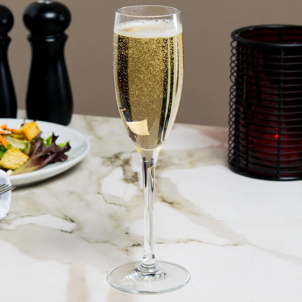 Master's Reserve 9157 Contour 6 Oz. Customizable Flute Glass - 12/Case