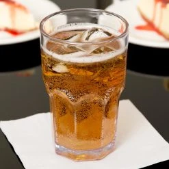 Carlisle 581007 Louis 10 Oz. Clear SAN Plastic Tumbler - 24/Case