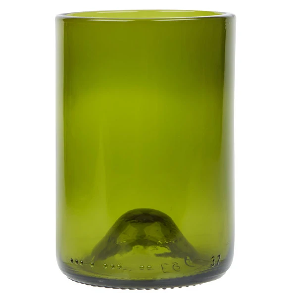 Arcoroc FK258 12 Oz. Customizable Green Wine Bottle Tumbler By Arc Cardinal - 12/Case - Image 2