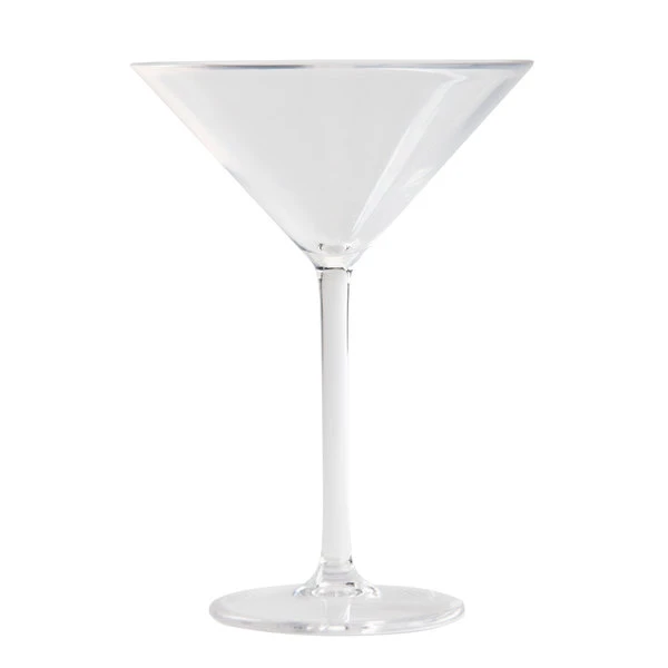 Thunder Group PLTHMT008C 8 Oz. Plastic Martini Glass - Image 2