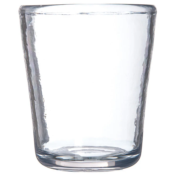 Carlisle MIN544007 Mingle 12 Oz. Clear Tritan Plastic Double Rocks / Old Fashioned Glass - 12/Case - Image 2