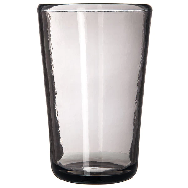 Carlisle MIN544218 Mingle 16 Oz. Smoke Tritan Plastic Beverage Glass - 12/Case - Image 2