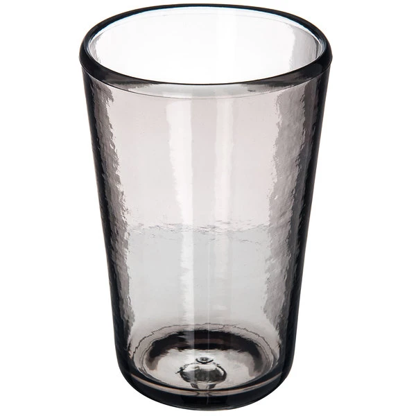 Carlisle MIN544218 Mingle 16 Oz. Smoke Tritan Plastic Beverage Glass - 12/Case - Image 3