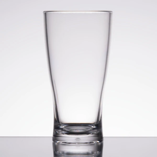 GET Enterprises GET P-05-CL 5 Oz. Customizable SAN Plastic Shooter / Dessert Shot Glass - 24/Case - Image 2