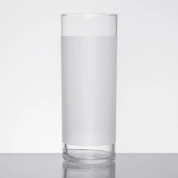 Libbey 96/11680 12 Oz. Frosted Clear Lip Zombie Glass - 48/Case - Image 2