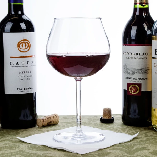 GET Enterprises GET SW-1447-1-TRITAN-CL 20 Oz. Customizable Tritan Plastic Balloon Wine Glass