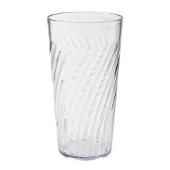 GET Enterprises GET 2221-1-CL Tahiti 20 Oz. Clear Customizable SAN Plastic Tumbler - 72/Case