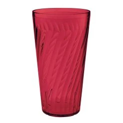 GET Enterprises GET 2232-1-R Tahiti 32 Oz. Red Customizable SAN Plastic Tumbler - 72/Case