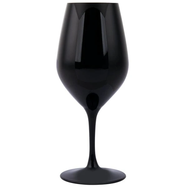 Spiegelau 4408551 Authentis 10.75 Oz. Black Blind Wine Tasting Glass - 12/Case - Image 2
