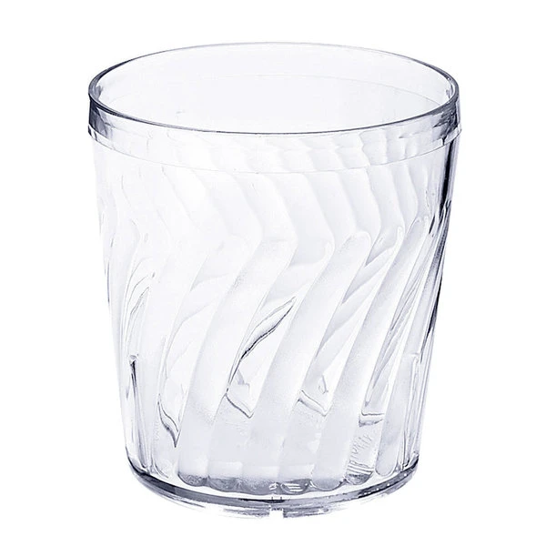 GET Enterprises GET 2209-1-CL Tahiti 9 Oz. Clear Customizable SAN Plastic Tumbler - 72/Case