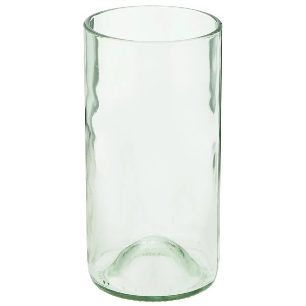 Libbey 97281 16 Oz. Customizable Spanish Green Repurposed Wine Bottle Tumbler - 12/Case - Image 3