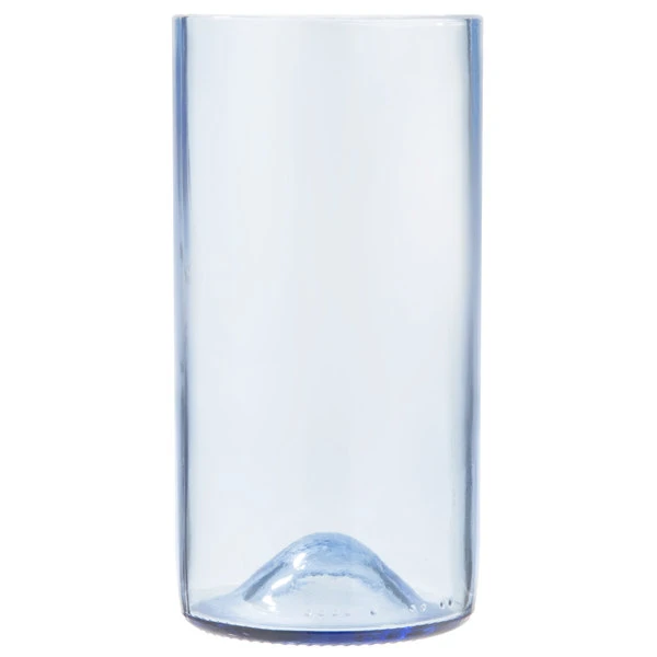 Libbey 97283 16 Oz. Customizable Blue Repurposed Wine Bottle Tumbler - 12/Case - Image 2