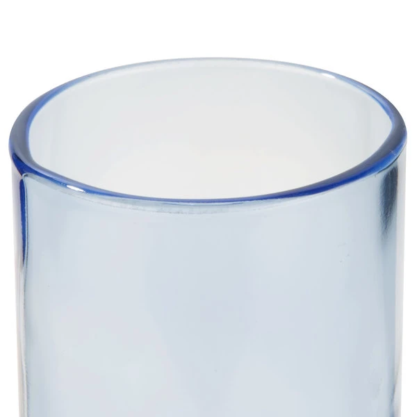 Libbey 97285 12 Oz. Customizable Blue Repurposed Wine Bottle Tumbler - 12/Case - Image 4