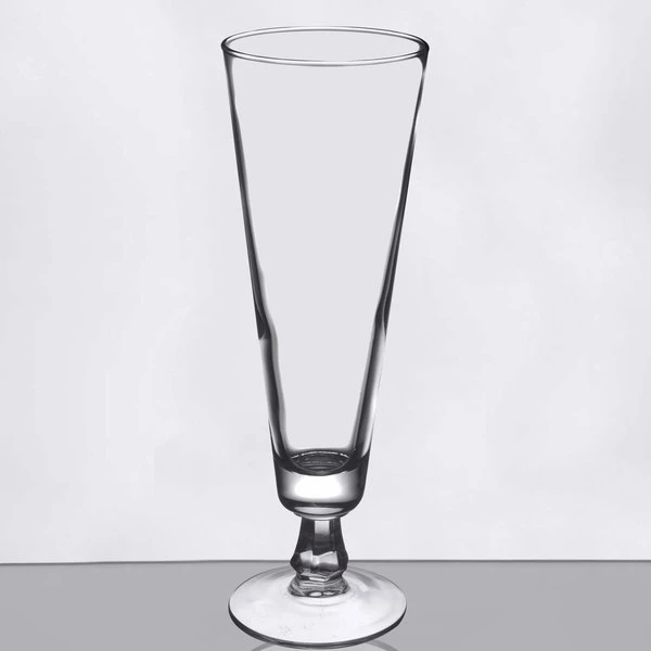 Libbey 6425 10 Oz. Footed Pilsner Glass - 24/Case - Image 2