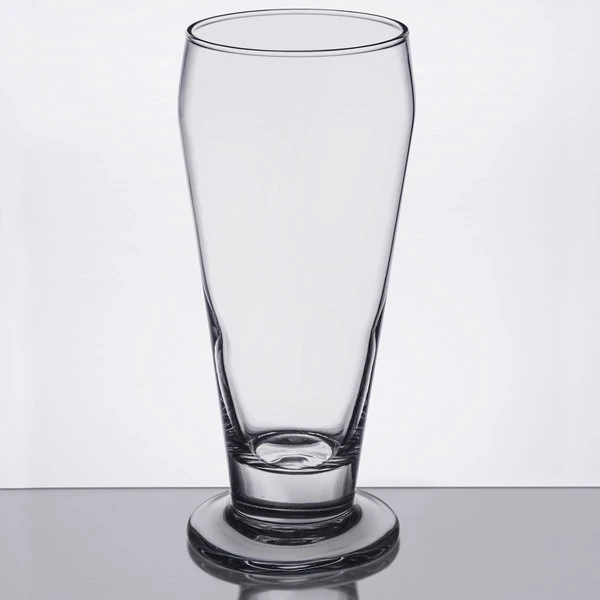 Libbey 3812 12 Oz. Footed Pilsner Glass - 36/Case - Image 2
