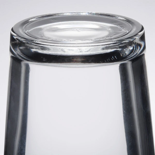 Libbey Restaurant Basics 22 Oz. Customizable Rim Tempered Mixing Glass - 24/Case - Image 3