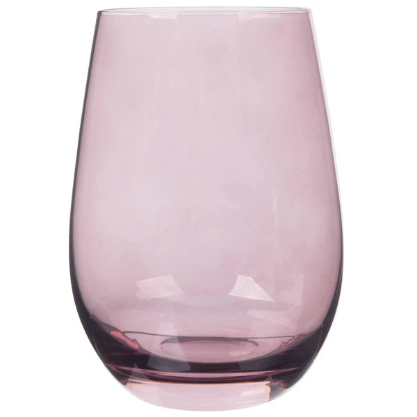 Stolzle S3527712E Elements 16.5 Oz. Lilac Stemless Wine Glass / Tumbler - 24/Case - Image 2