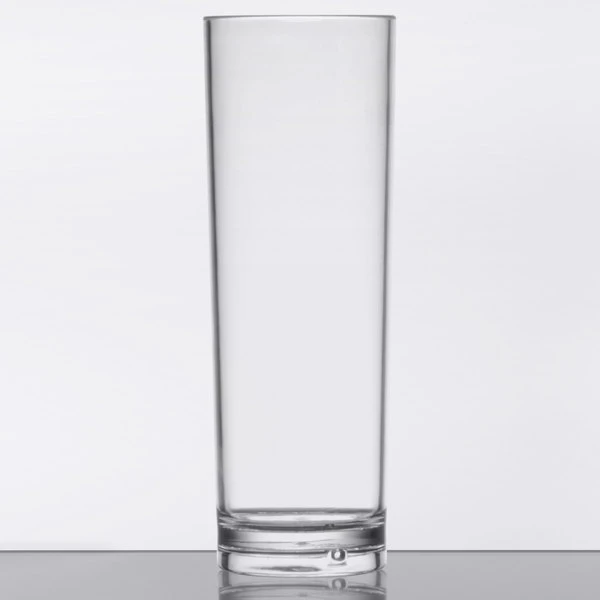 GET Enterprises GET H-14-1-SAN-CL Cheers 14 Oz. Customizable Clear SAN Plastic Tom Collins Glass - Image 2