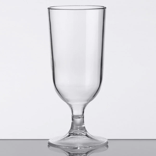 GET Enterprises GET SW-1414-1-CL 12 Oz. Customizable SAN Plastic Goblet - 24/Case - Image 2
