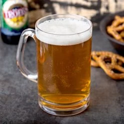 GET Enterprises GET SW-1464-CL 20 Oz. Customizable Tritan Plastic Beer Mug - 24/Case