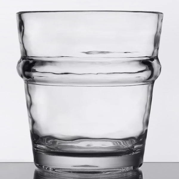 Libbey 92428 Infinium Wake 7 Oz. Tritan Plastic Stackable Rocks / Old Fashioned Glass - 12/Case - Image 2