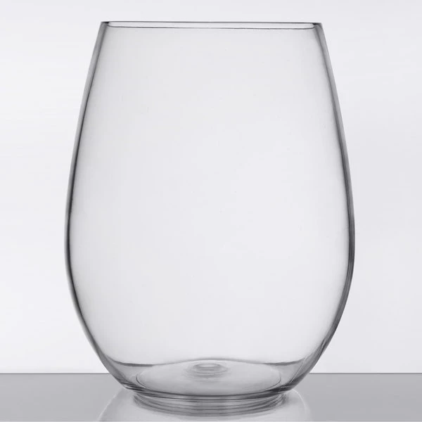 Libbey 92426 Infinium 15 Oz. Tritan Plastic Stemless Wine Glass - 12/Case - Image 2