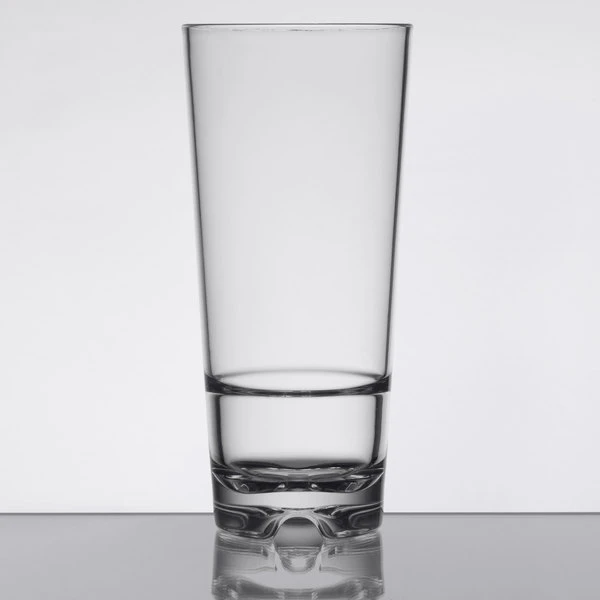 Libbey 92407 Infinium 16 Oz. Tritan Plastic Stackable Cooler Glass - 12/Case - Image 2
