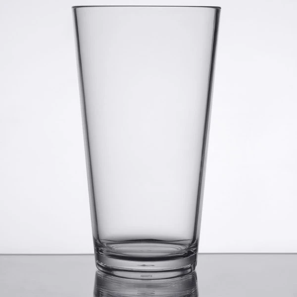 Libbey 92416 Infinium 16 Oz. Tritan Plastic Mixing / Pint Glass - 12/Case - Image 2