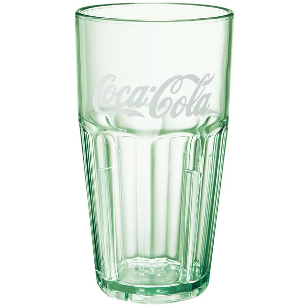 GET Enterprises GET 9916-JC Bahama 16 Oz. Jade Coca-Cola® SAN Plastic Tumbler - 72/Case