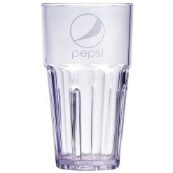 GET Enterprises GET 9916-BP Bahama 16 Oz. Blue Pepsi® SAN Plastic Tumbler - 72/Case