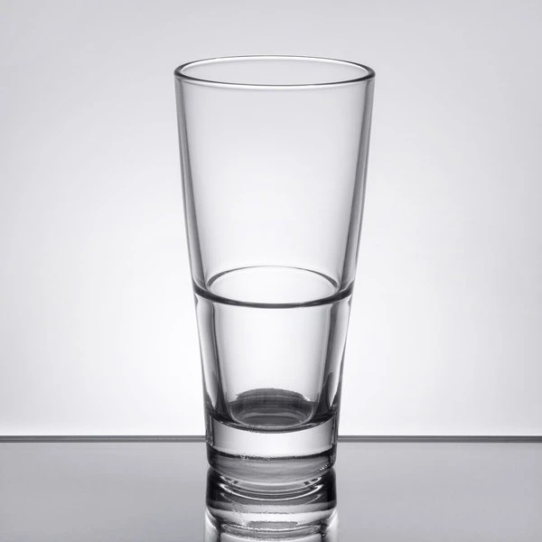 Arcoroc N0520 Urbane 16 Oz. Customizable Stackable Cooler Glass By Arc Cardinal - 12/Case - Image 2