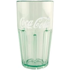 GET Enterprises GET 9922-JC Bahama 22 Oz. Jade Coca-Cola® SAN Plastic Tumbler - 72/Case