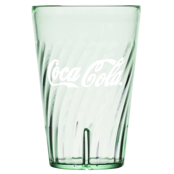 GET Enterprises GET 2220-JC Tahiti 20 Oz. Jade Coca-Cola® SAN Plastic Tumbler - 72/Case